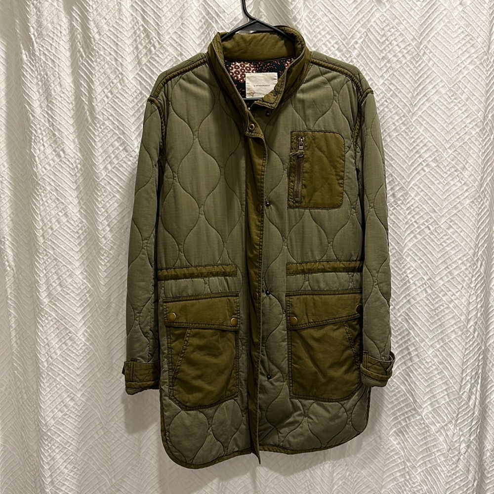 Anthropologie quilted jacket